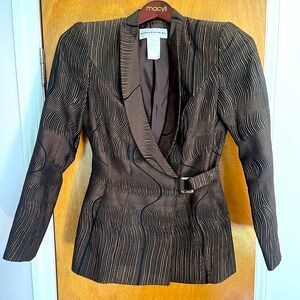 Mugler blazer size 38 xs